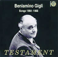 Beniamino Gigli - Songs 1954-1955